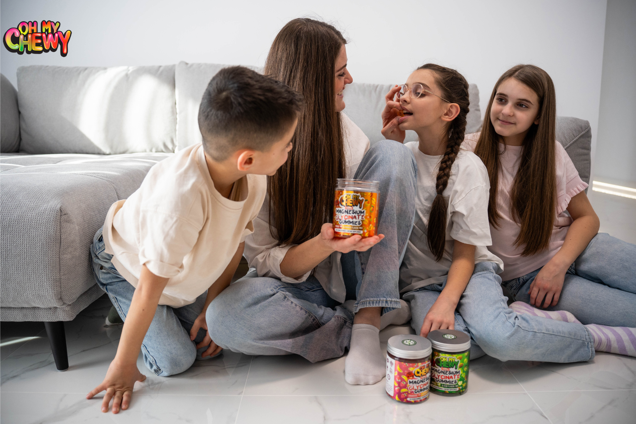 Oh My Chewy Magnesium Gummies for Kids