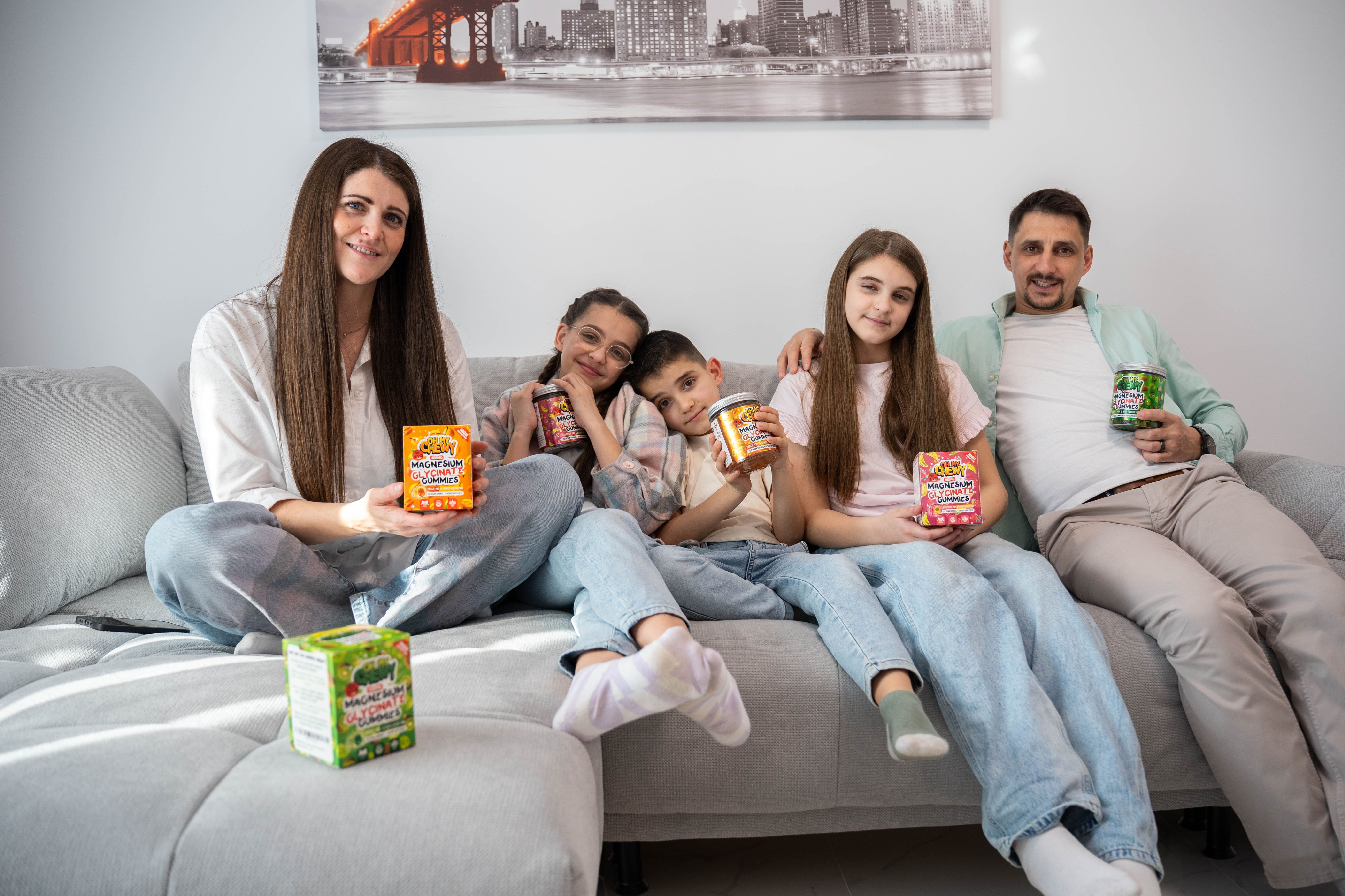 Magnesium Glycinate Gummies 400mg Apple&Kiwi