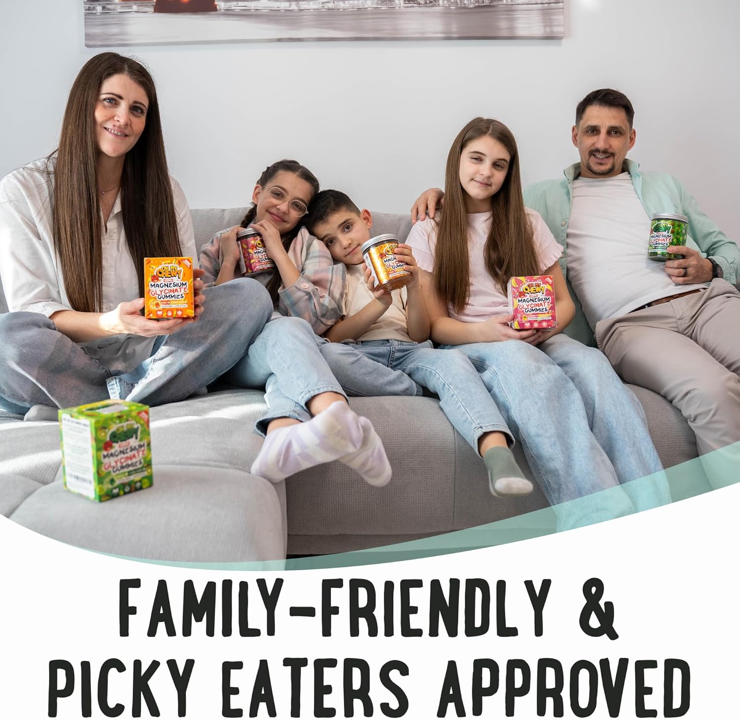 Magnesium Glycinate Gummies 400mg Coconut&Pistachios